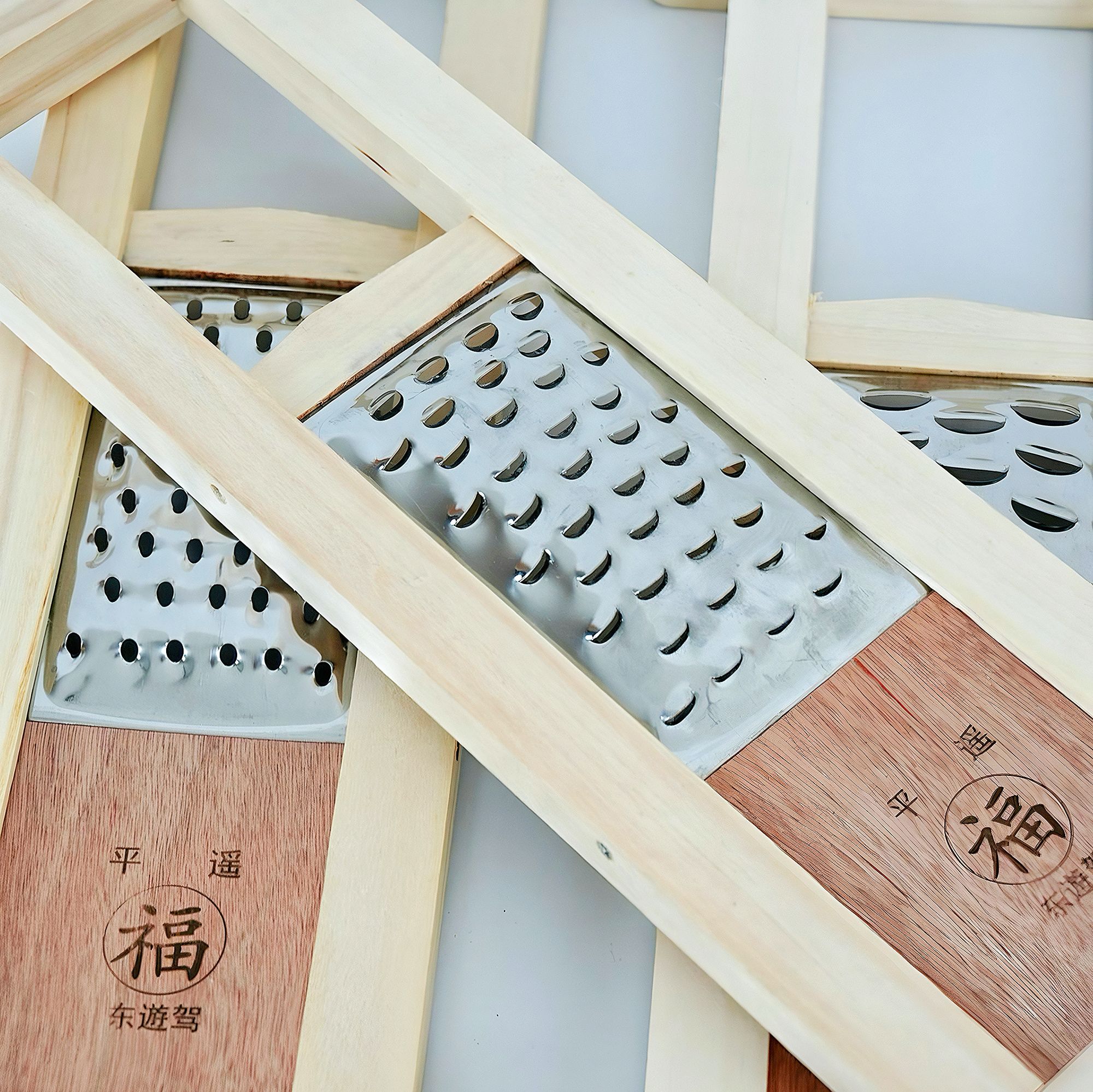 山西面食纯手工擦子拨烂子家用擦圪斗擦尖