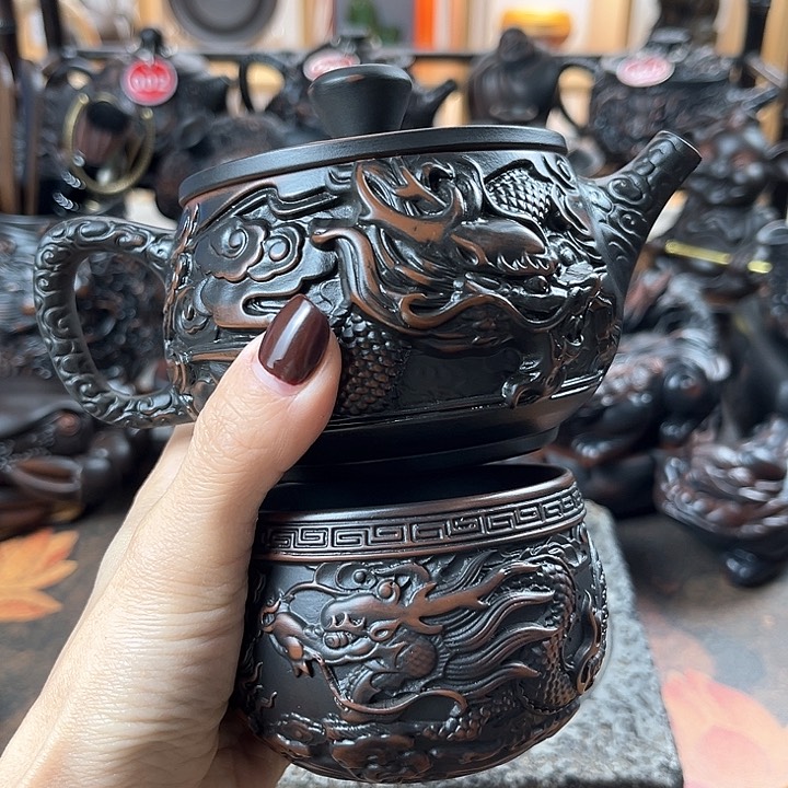 壶云南建水紫陶壶