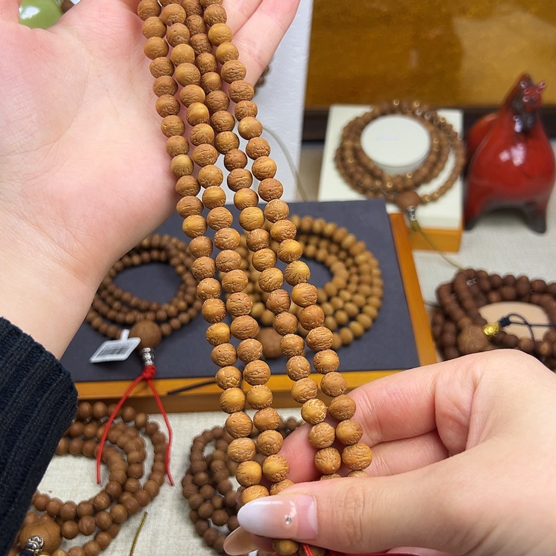 凤眼菩提吊坠酸枣核108