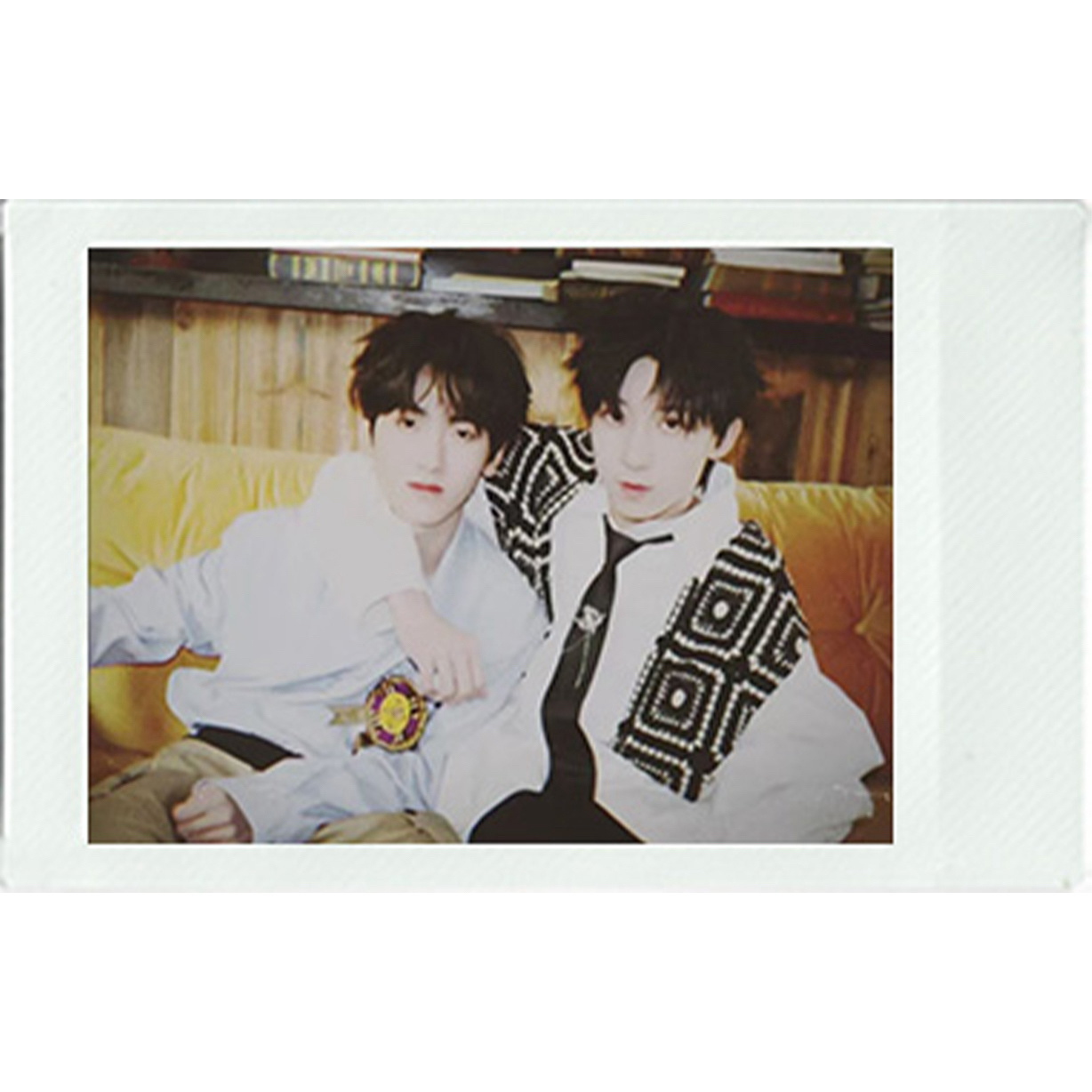 【打印拍立得】TF家族四代练习生新曲《适合，不适合》3寸黑胶相纸材质