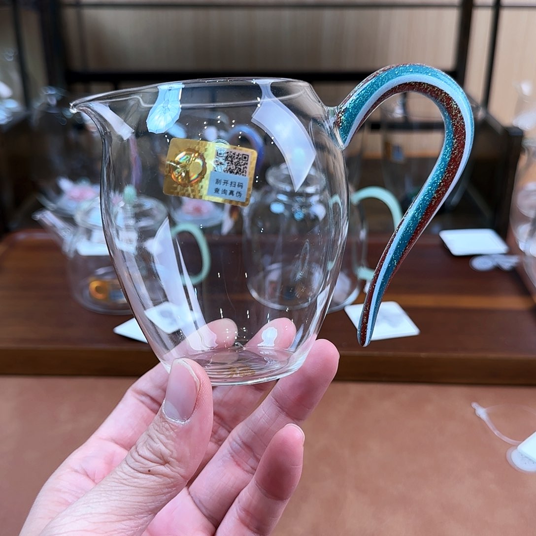 禾器蓝吟怡然公道杯