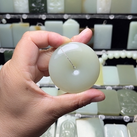 手链未镶嵌和田玉浪**涯