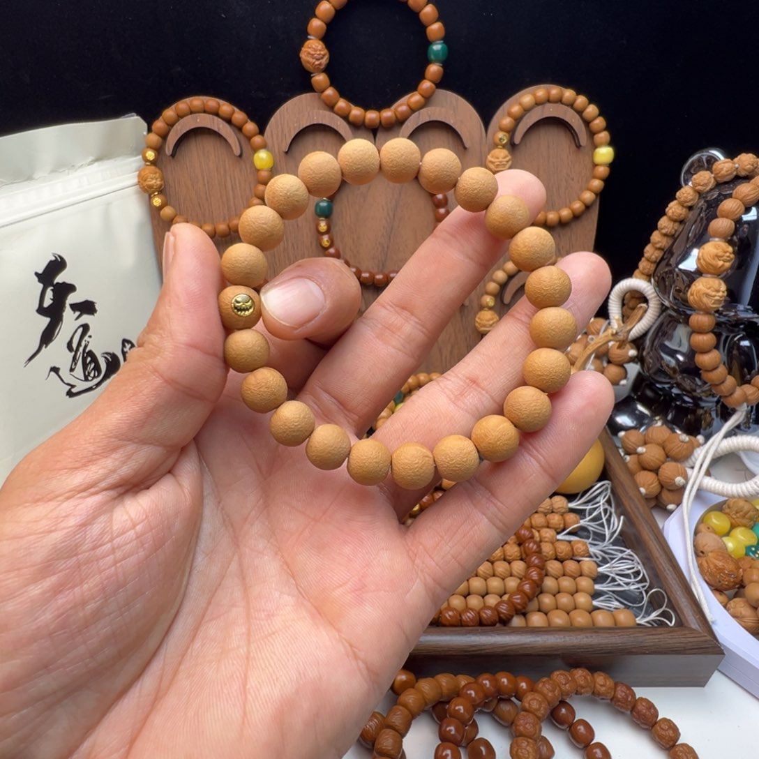 吊坠猴头核桃正圆荔枝纹➕单标