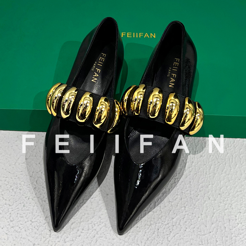 【现货】平底单鞋女2025秋冬新款气质高级法式绝美软底尖头鞋子6626