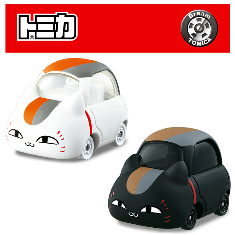 日版TOMY多美卡166夏目友人帐 斑 黑貓咪 Dream 合金小汽车模