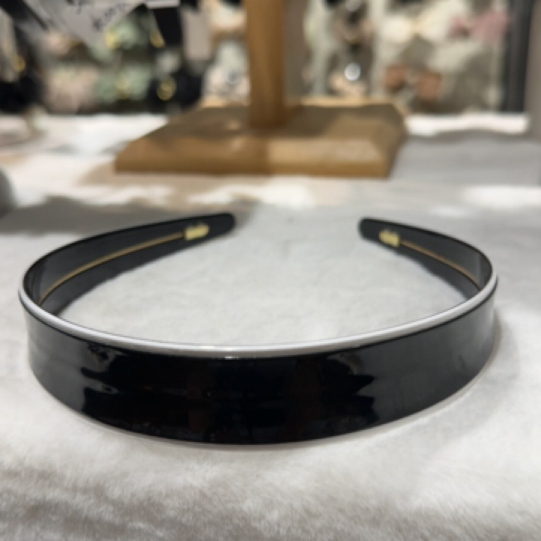 复古港风小清新欧美风黑色发箍宽边带齿网红头饰皮质饰品赫本风