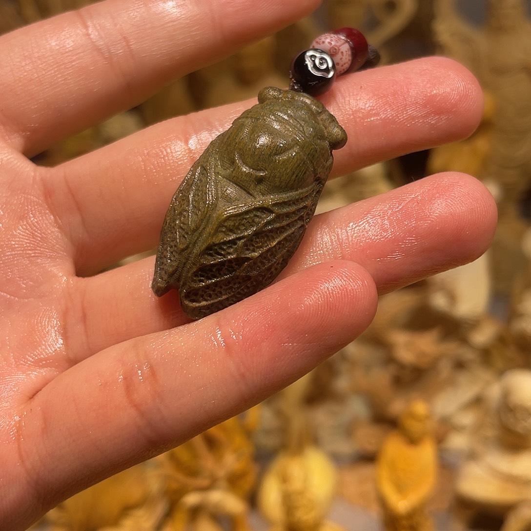 黄杨木绿檀小知了