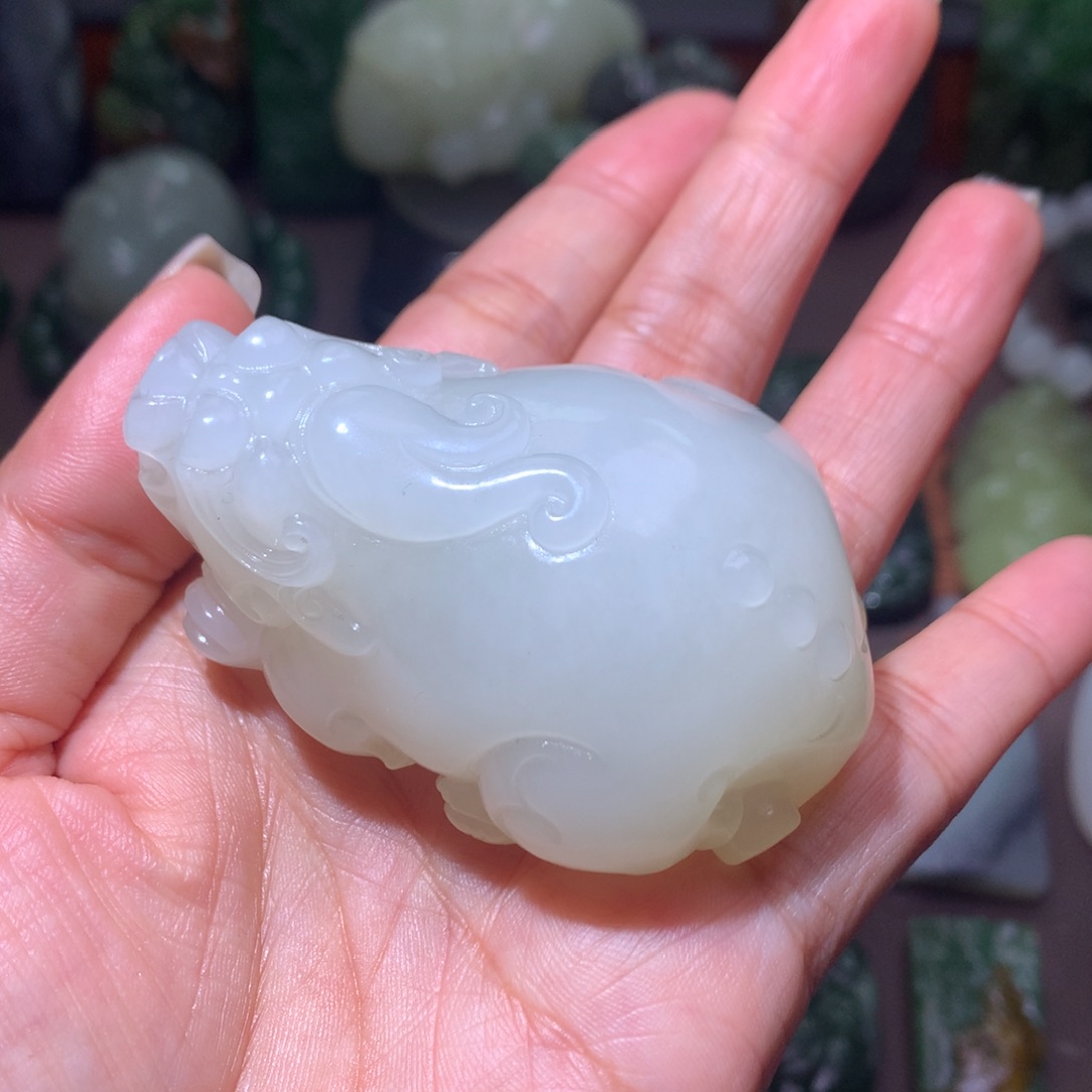 颈饰未镶嵌和田玉