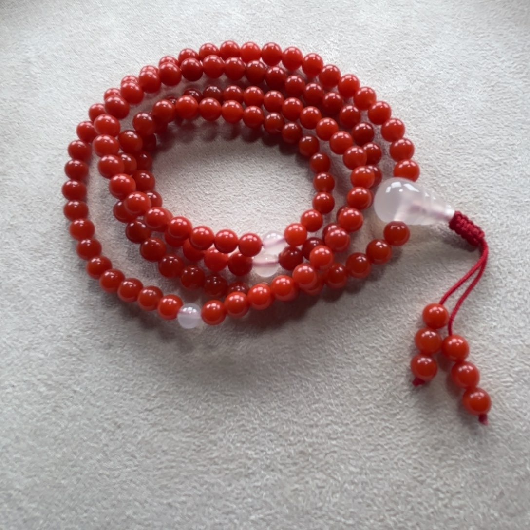 南红玛瑙锦红多圈未镶嵌