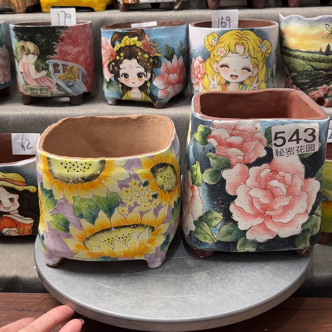 紫砂花盆微瑕福利