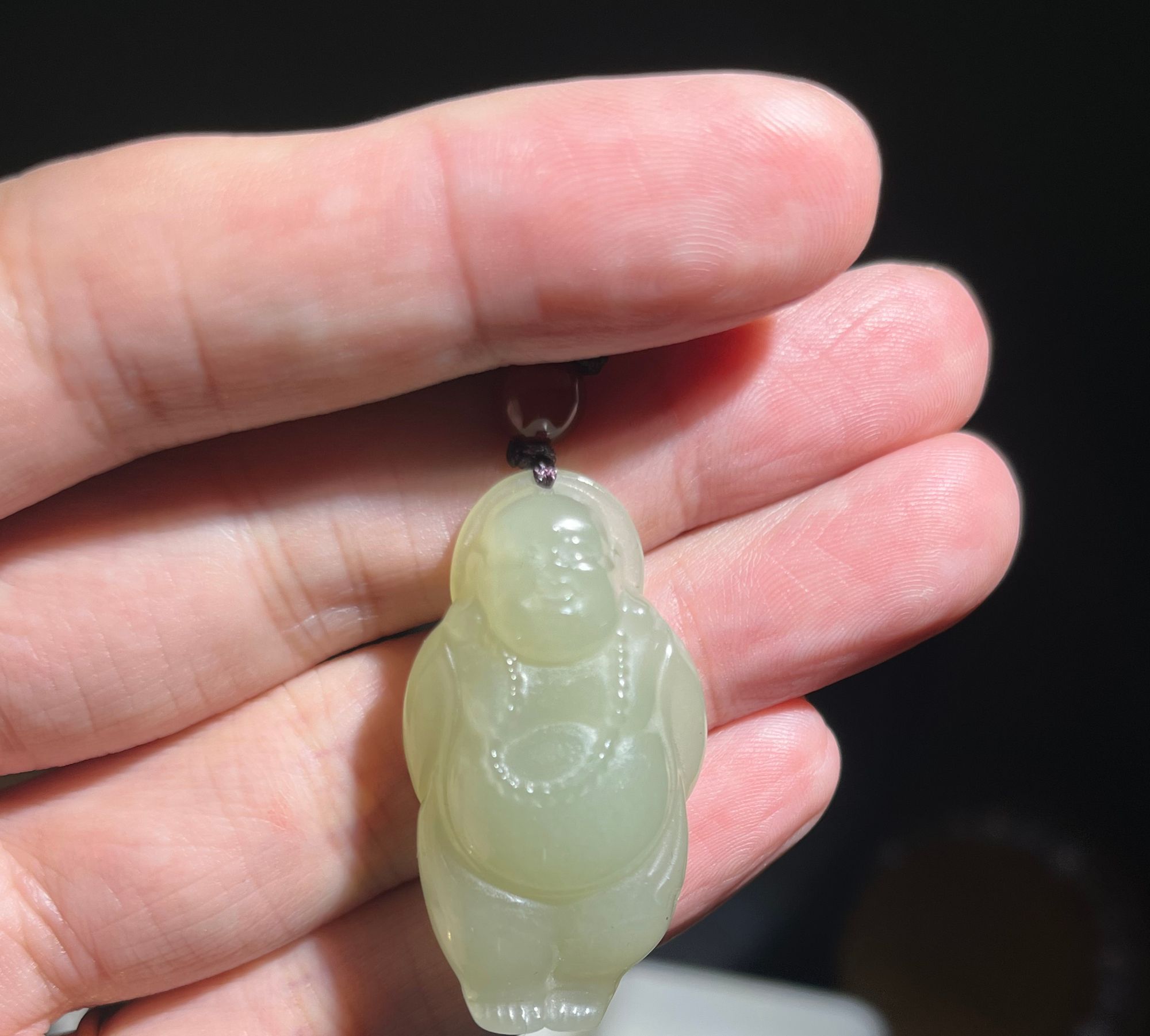 和田玉小佛公吊坠