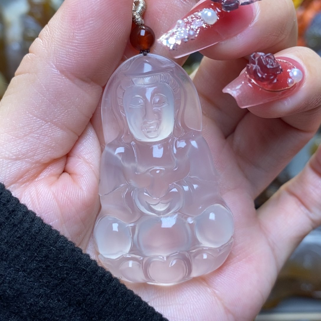 玛瑙/玉髓挂件未镶嵌