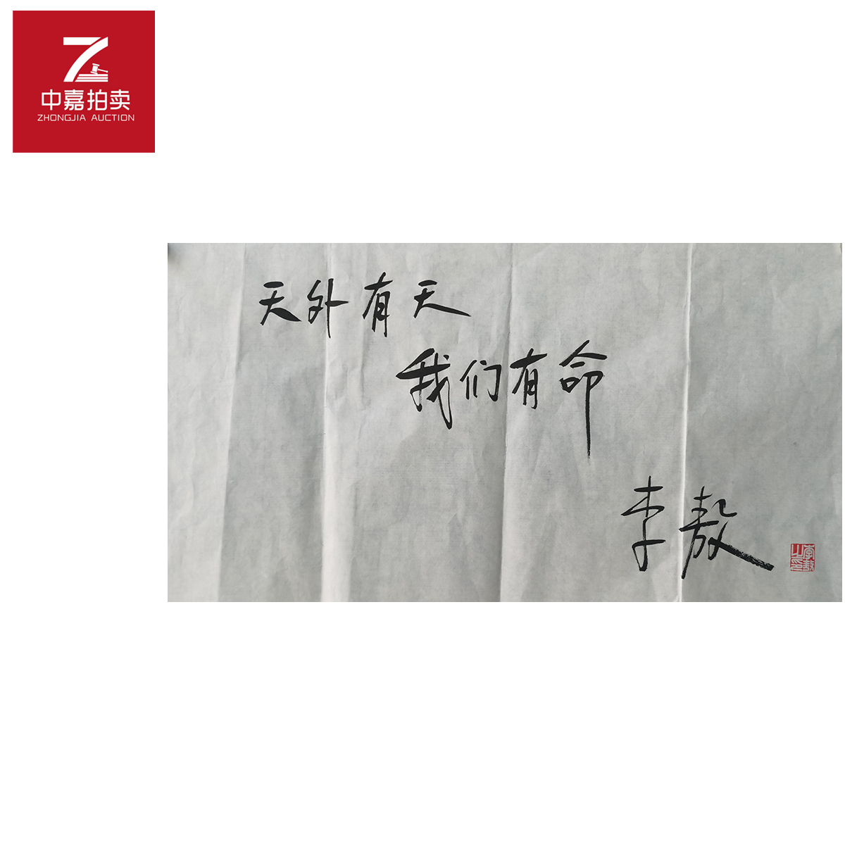 李敖书法软片天34x68