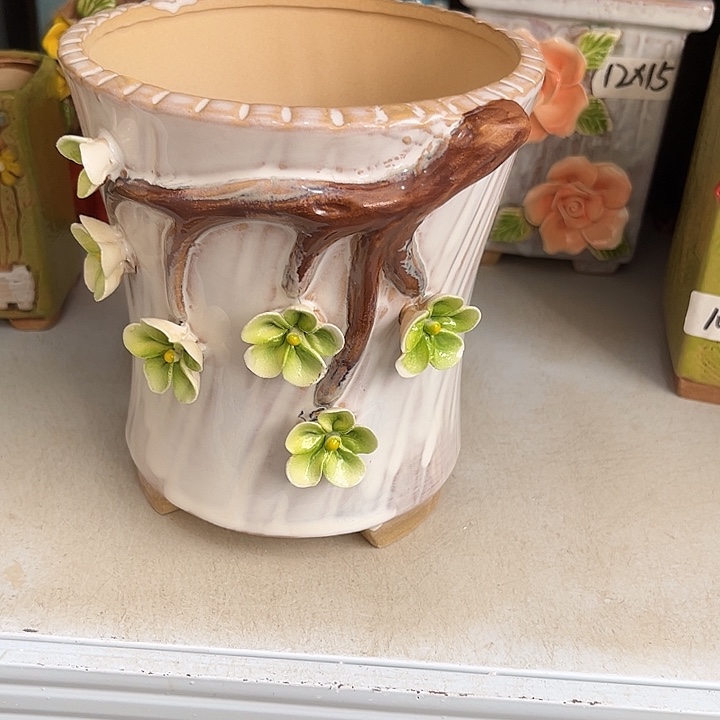 粗陶材质多肉花盆