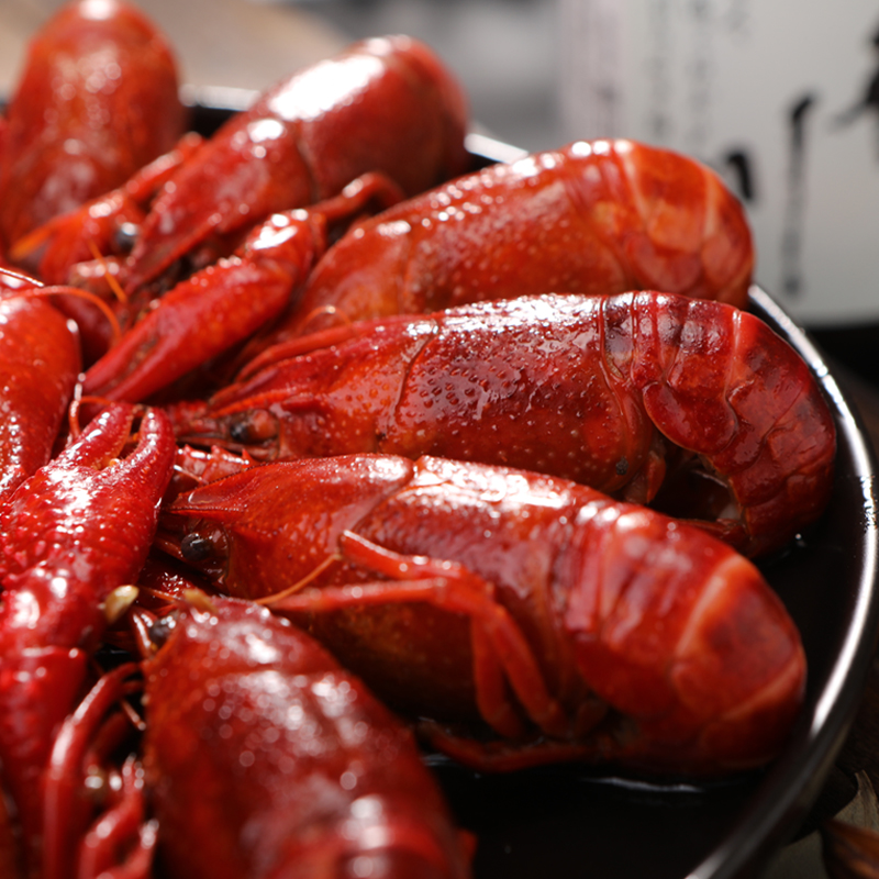 4斤清水虾原只小龙虾活冻 非活发 加热即食2025年新虾