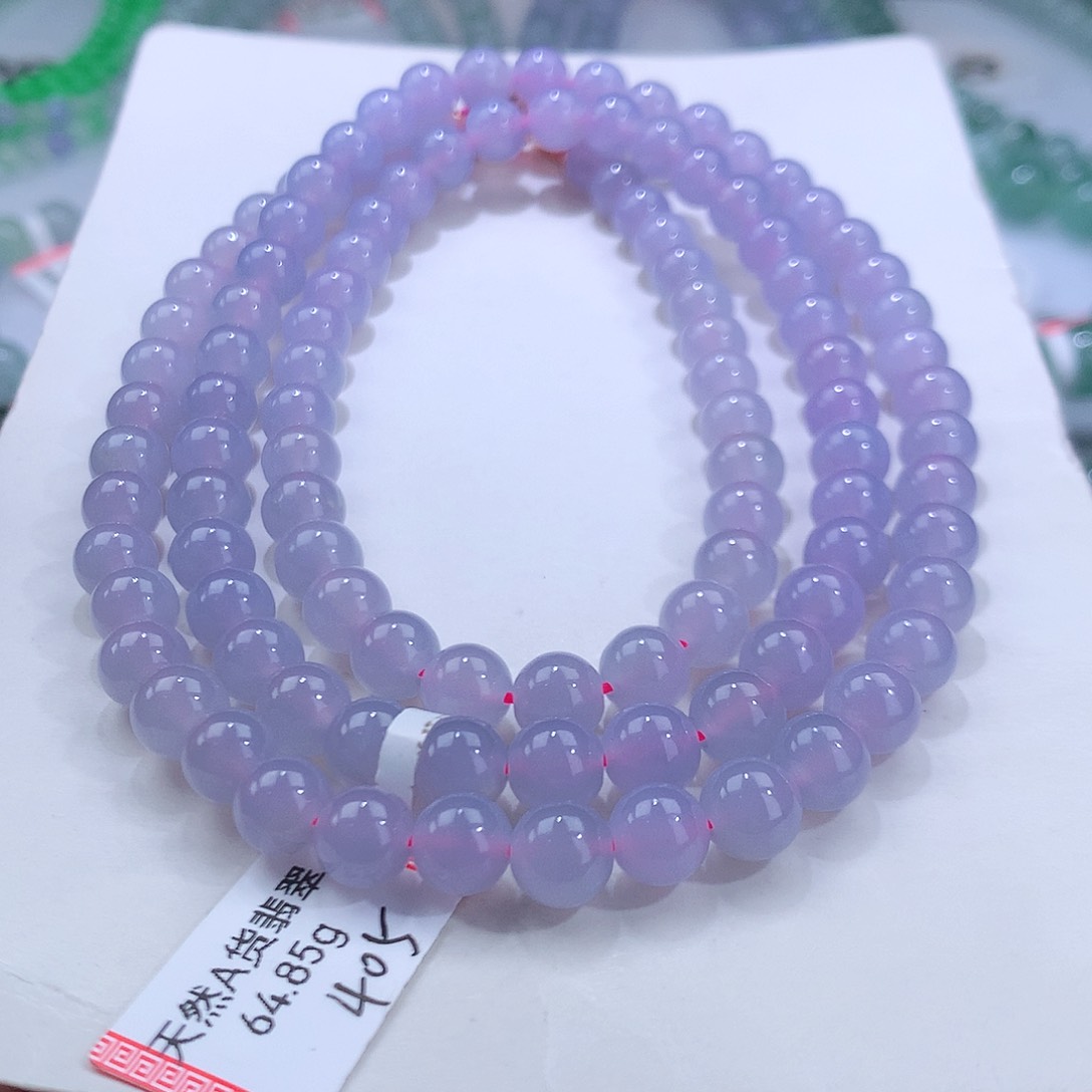 翡翠手链未镶嵌卡7