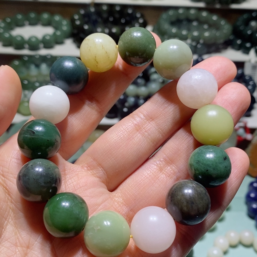 和田玉手链未镶嵌