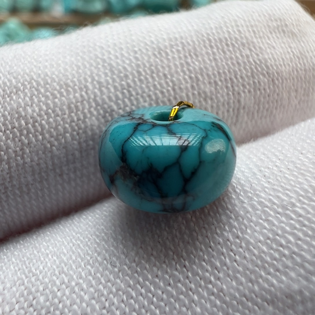 绿松石未镶嵌配饰9.2*5.5