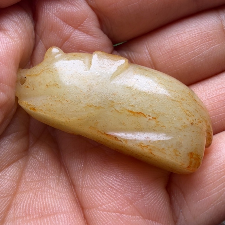 好***景和田玉（糖玉）未镶嵌珠宝半成品