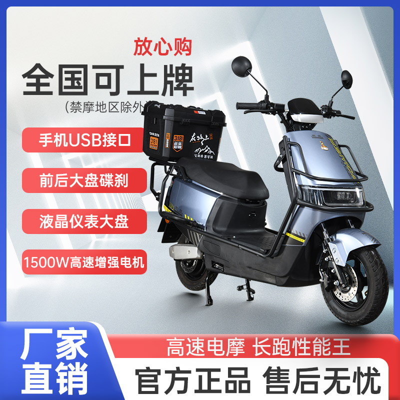 Phoenix/凤凰炫酷机甲电动摩托车高速长续航时尚大功率电动车Q1