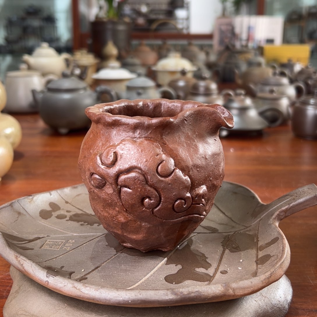 贵台龙窑柴烧茶壶A10