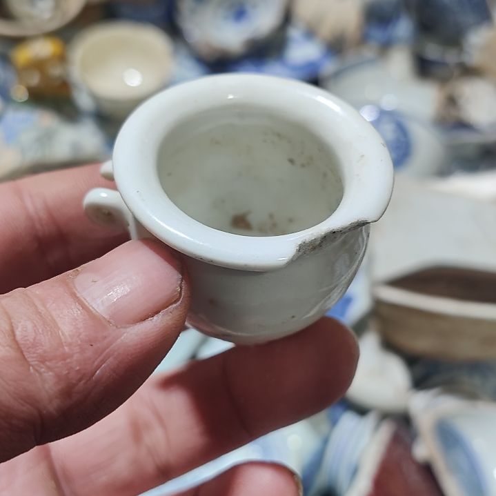 陶瓷手工茶杯摆件