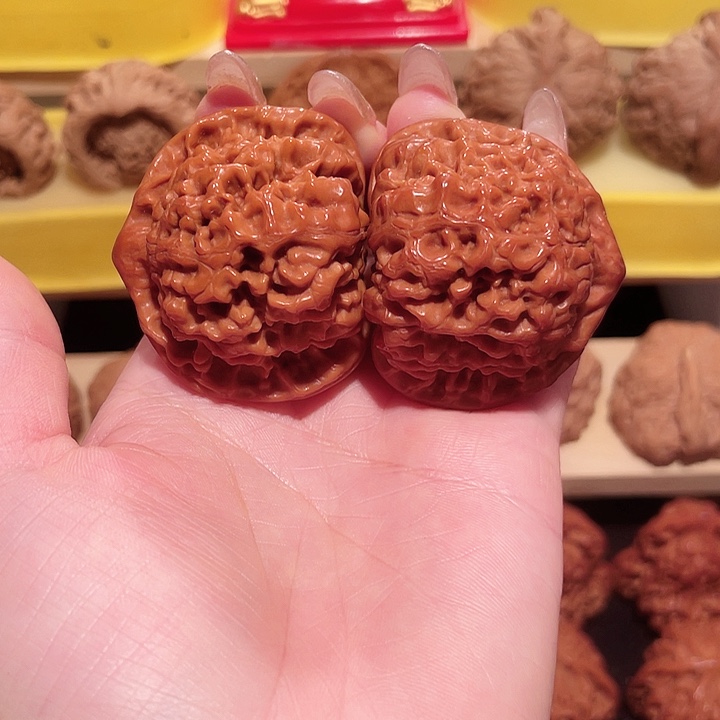 文玩核桃把件官帽