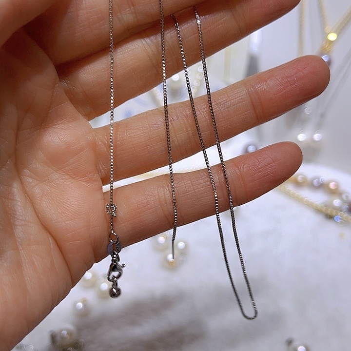 淡水珍珠盒子万能链合金