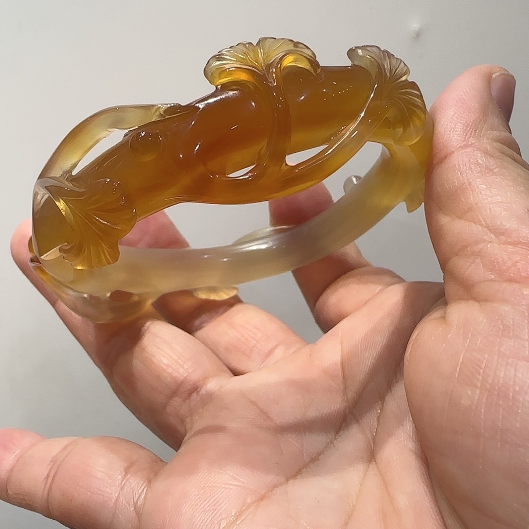 玛瑙/玉髓手镯未镶嵌*‍****