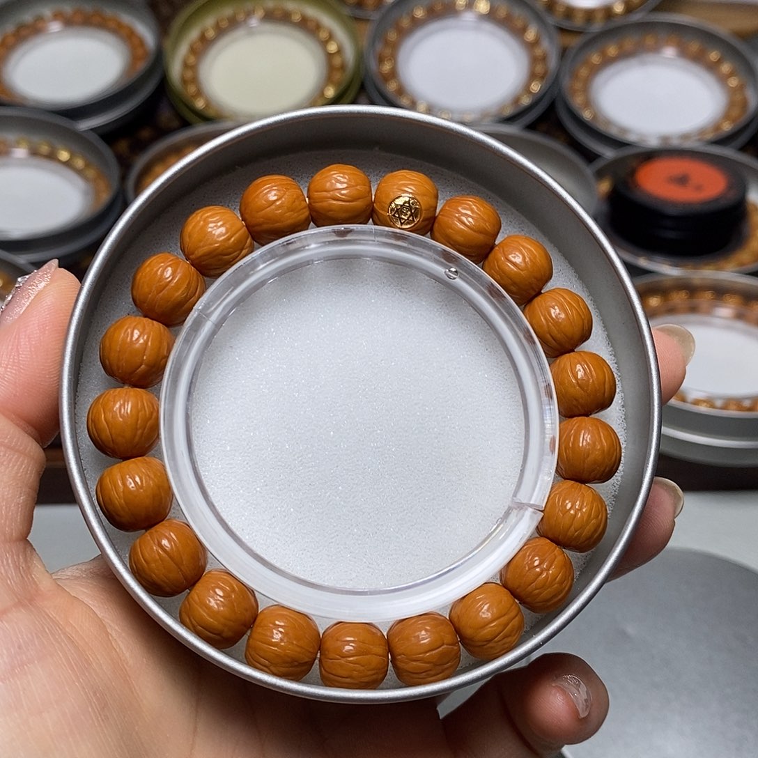 猴头核桃手串336号11左右金标聚宝盆全品