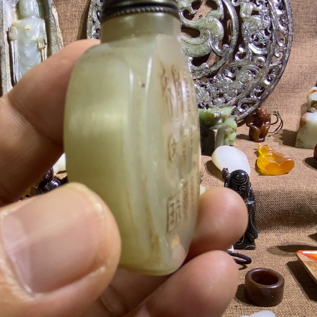 f***n和田玉（糖玉）未镶嵌挂件