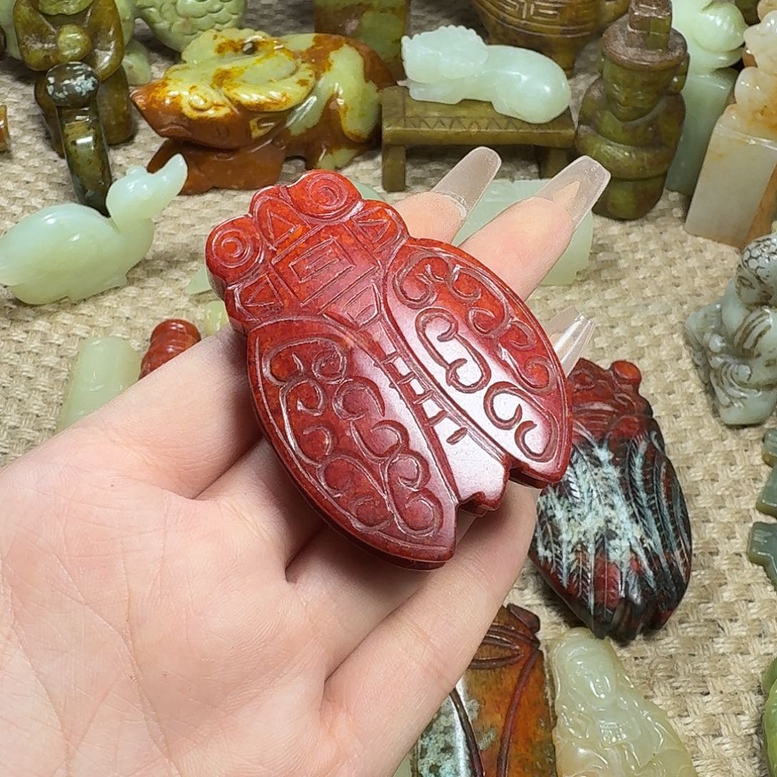 白玉菩提吊坠挂件