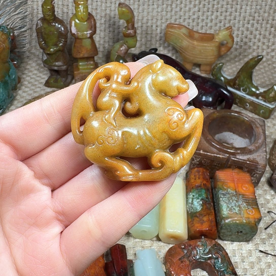 白玉菩提吊坠挂件