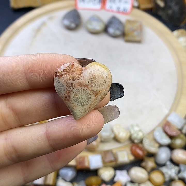 硅化玉未镶嵌颈饰漏  八五折 3