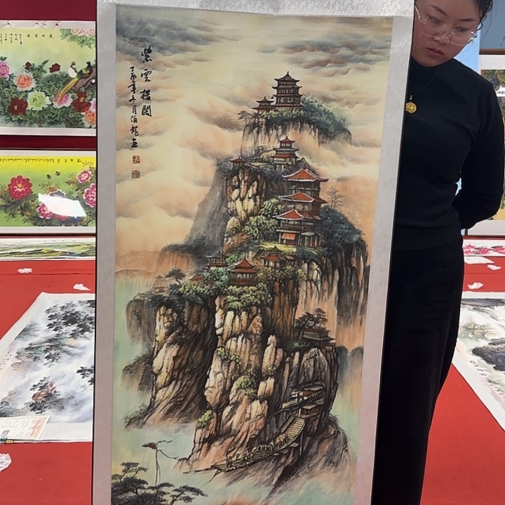 国画展示作品作品展示