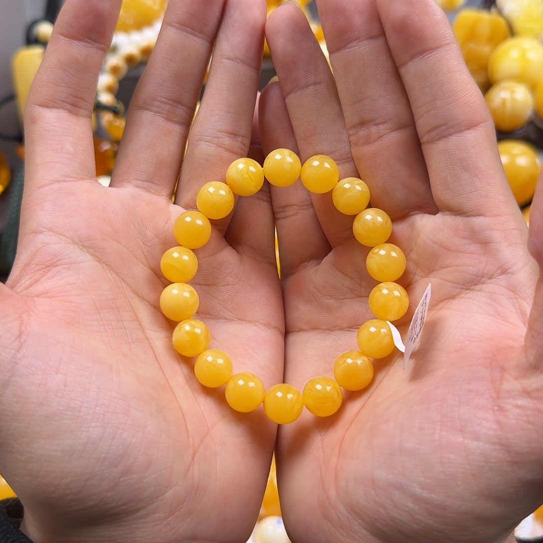 蜜蜡珠宝奇石未镶嵌11mm