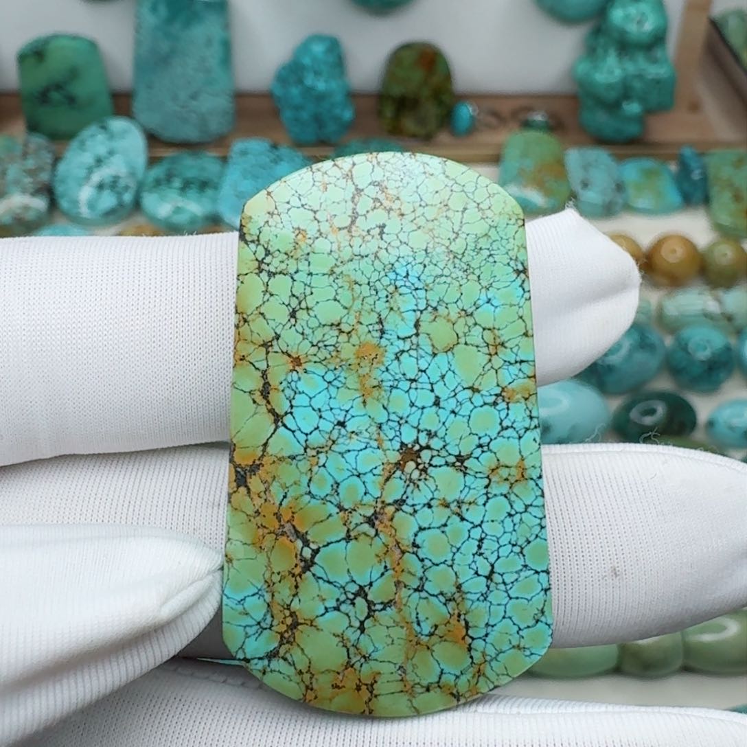 绿松石原矿绿松石未镶嵌