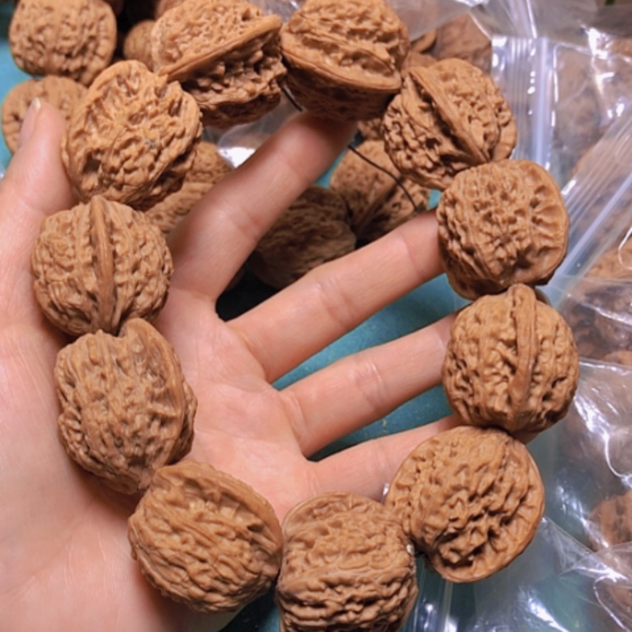 【闪购商品】核桃手串/手链11颗凤眼手持一条