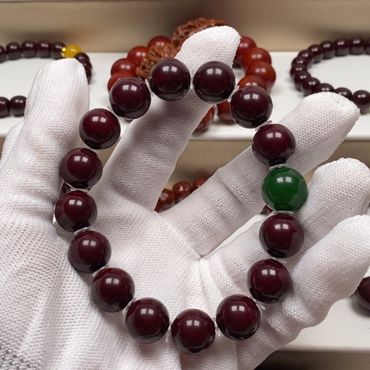 核桃手串/手链做****哥猴头雕刻