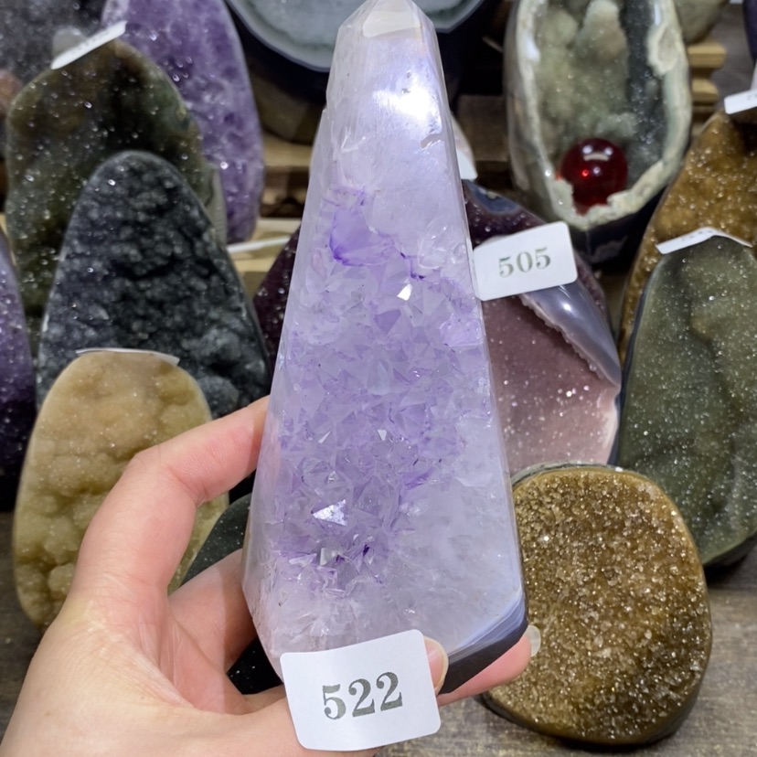 【闪购商品】未镶嵌大型摆件（非配饰）紫晶