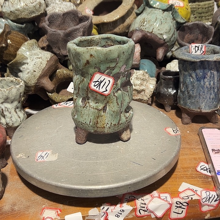 粗陶花盆制作就这样了