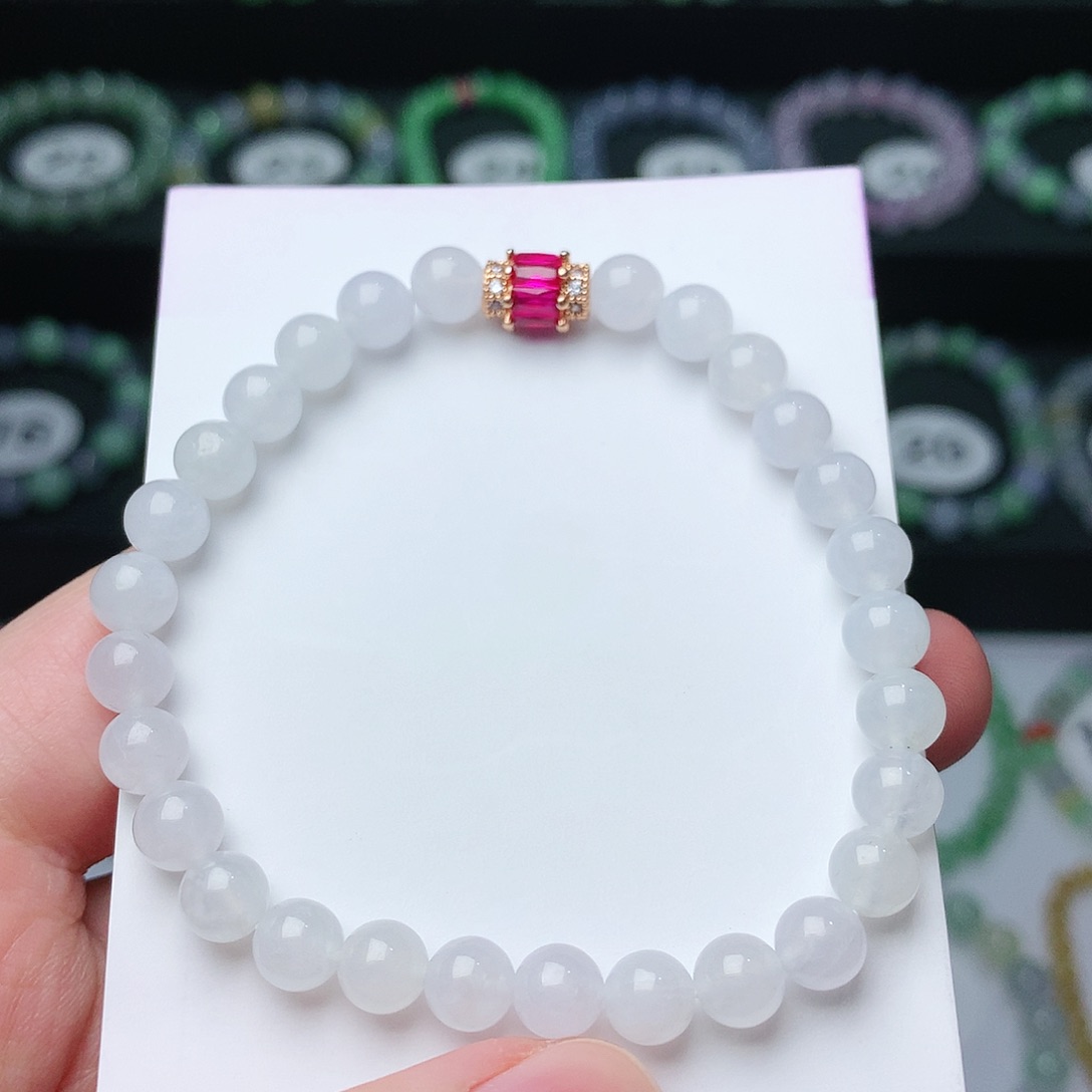 翡翠手链未镶嵌翡翠