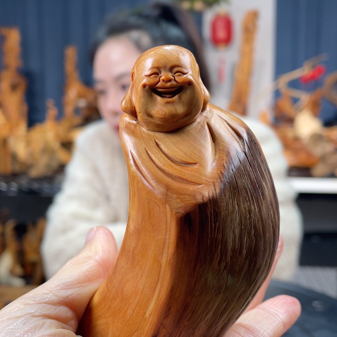 柏木（崖柏）手把件