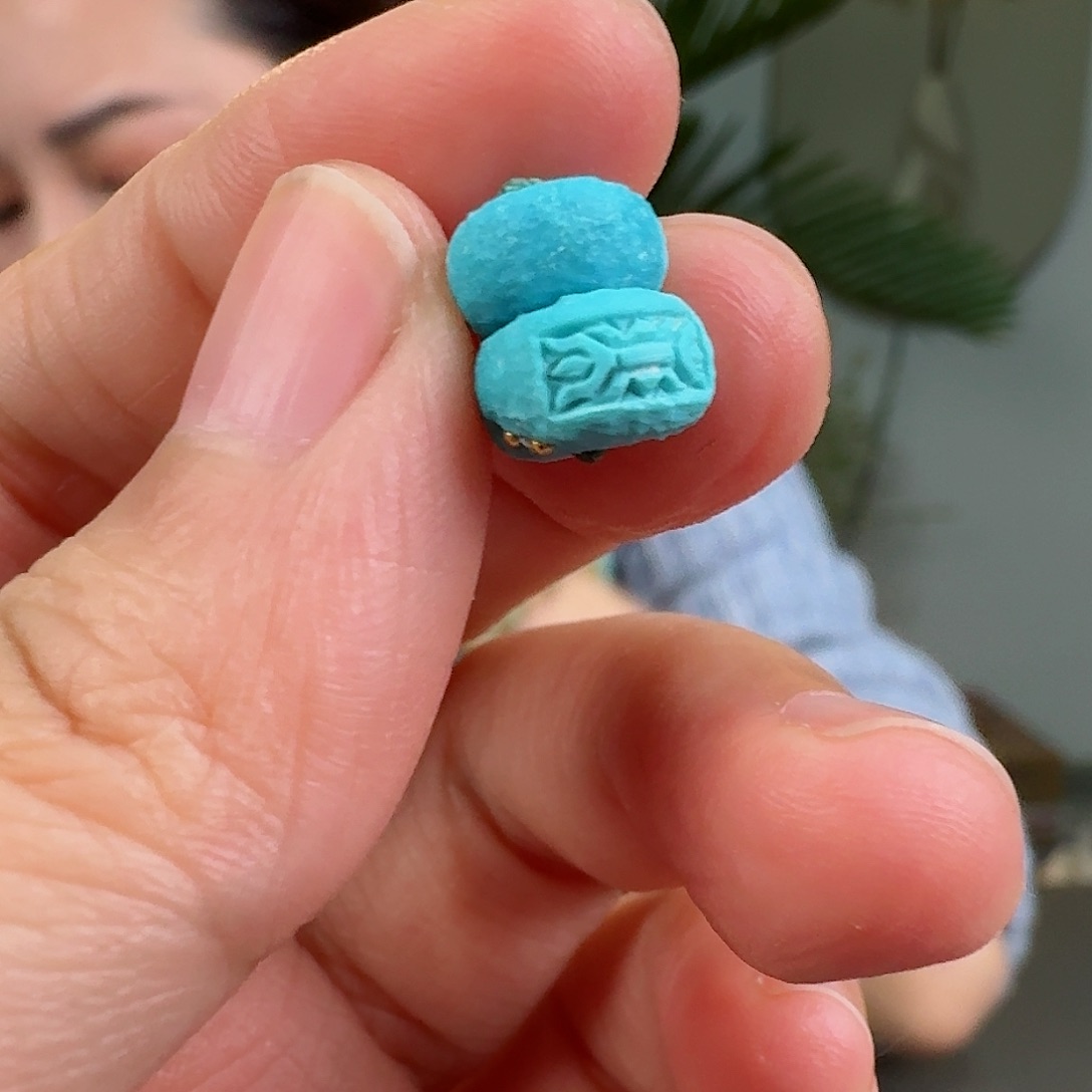 绿松石珠宝奇石未镶嵌