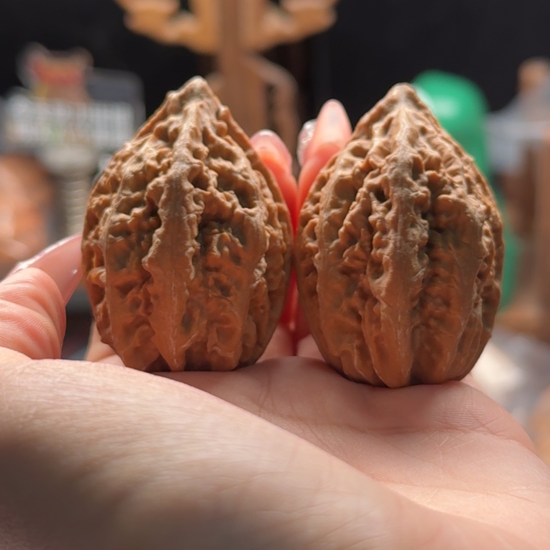 文玩核桃把件关东木子楸百核75