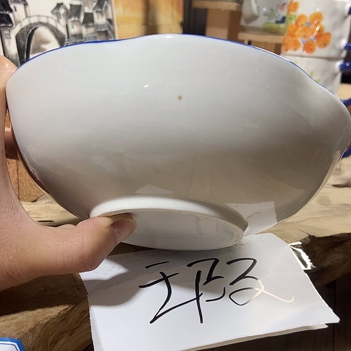 糖***碗景德镇手绘高温釉下彩