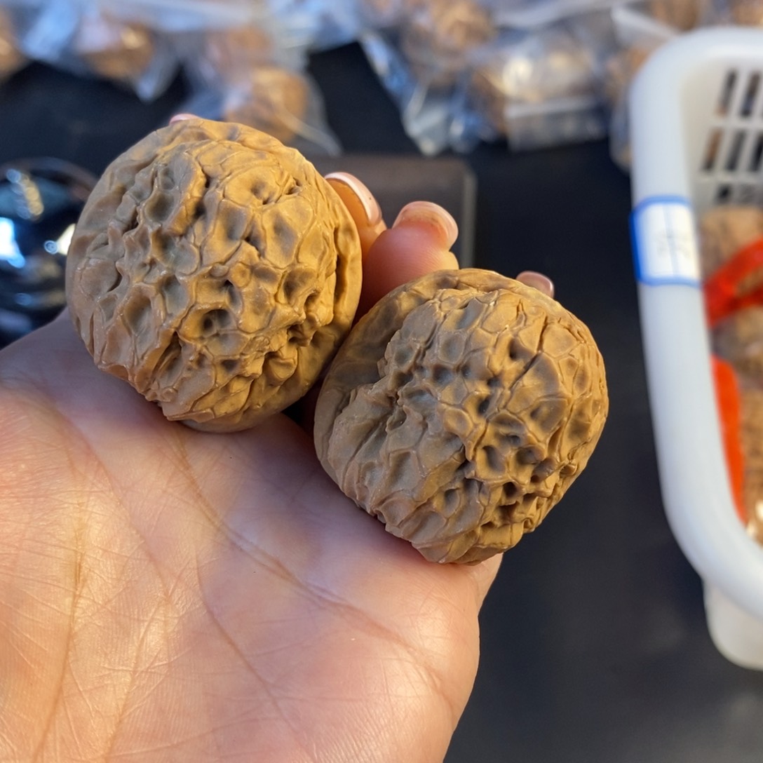 文玩核桃把件甲古纹25
