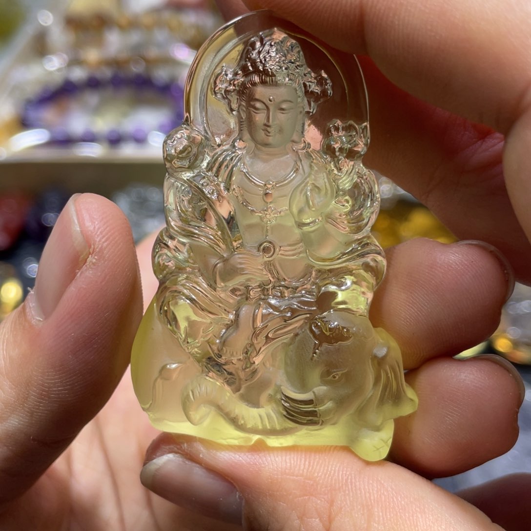 水晶颈饰未镶嵌定制