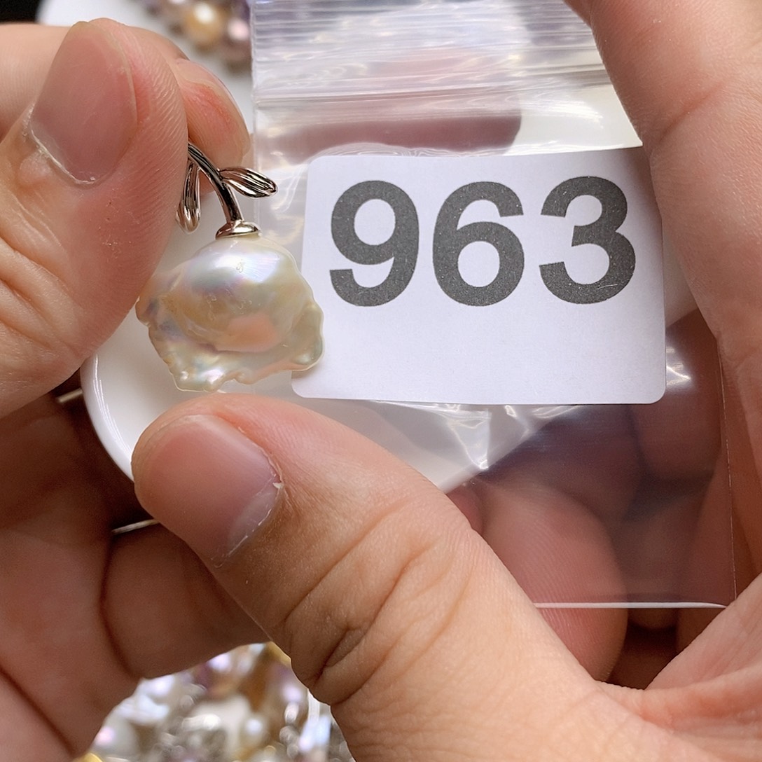 淡水珍珠未镶嵌颈饰963