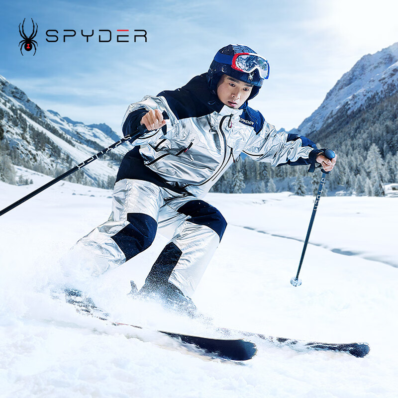 SPYDER秋冬新品齐广璞同款SKI PRO防风保暖滑雪衣滑雪服24CF233U